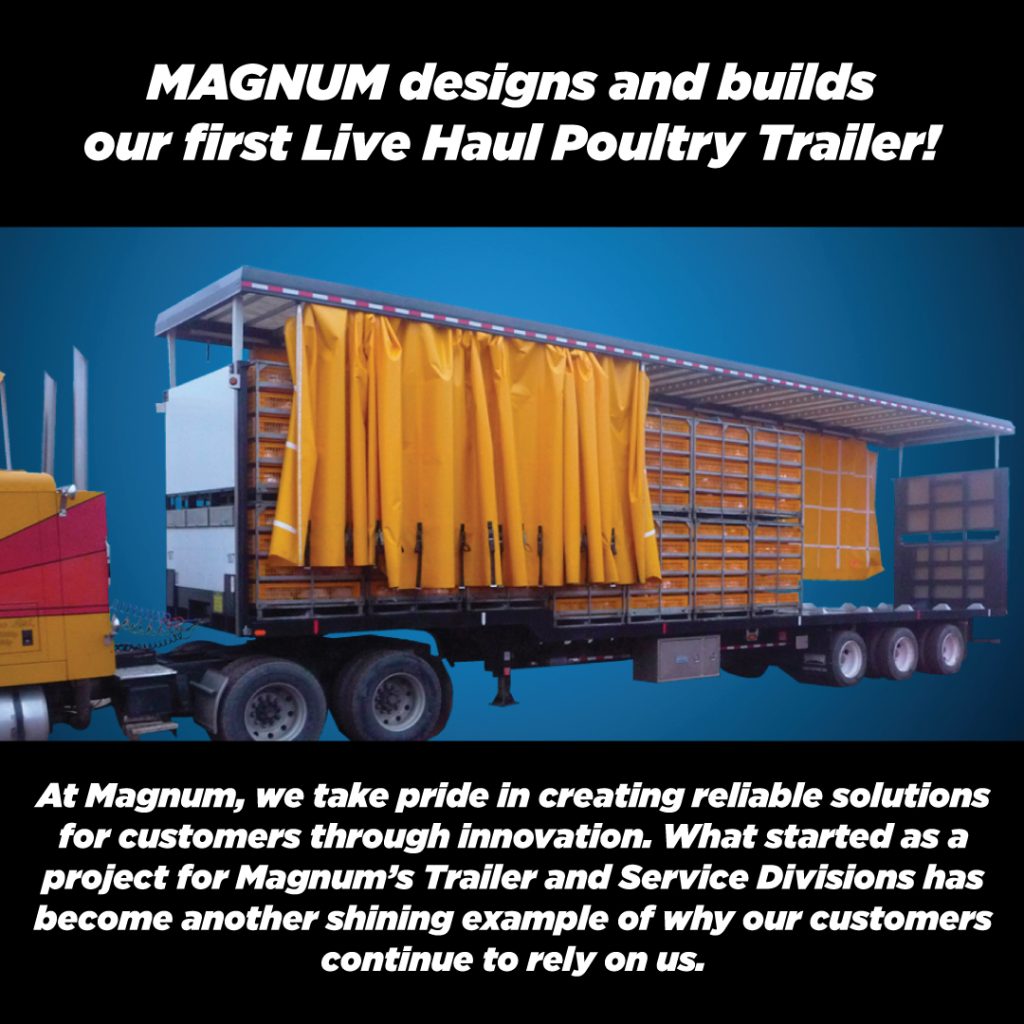 Magnum Live Haul Poultry Trailer